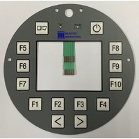Liebherr Membrane Keypad Overlay